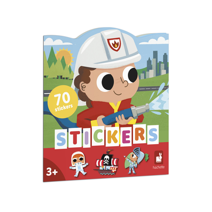 CAHIER DE STICKERS - AVENTURIERS