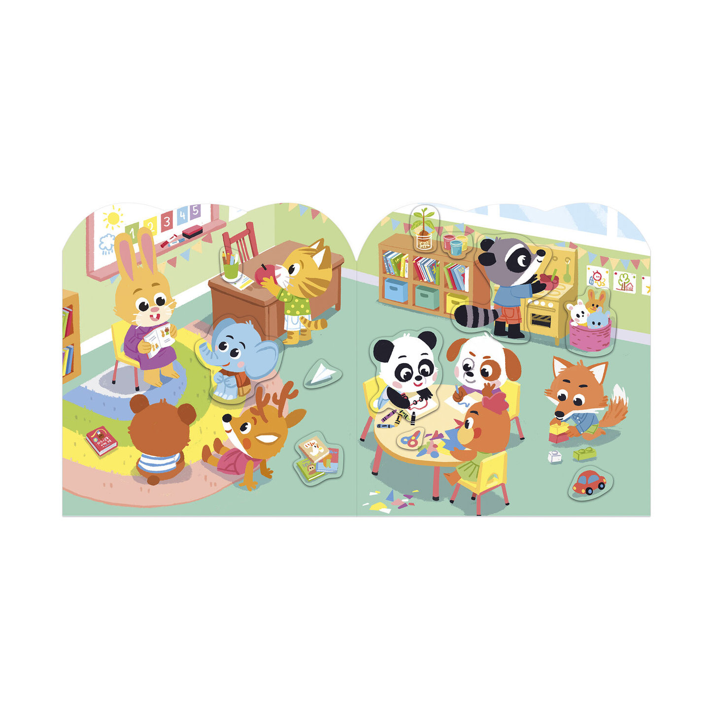 CAHIER DE STICKERS - MA JOURNEE