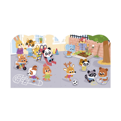 CAHIER DE STICKERS - MA JOURNEE