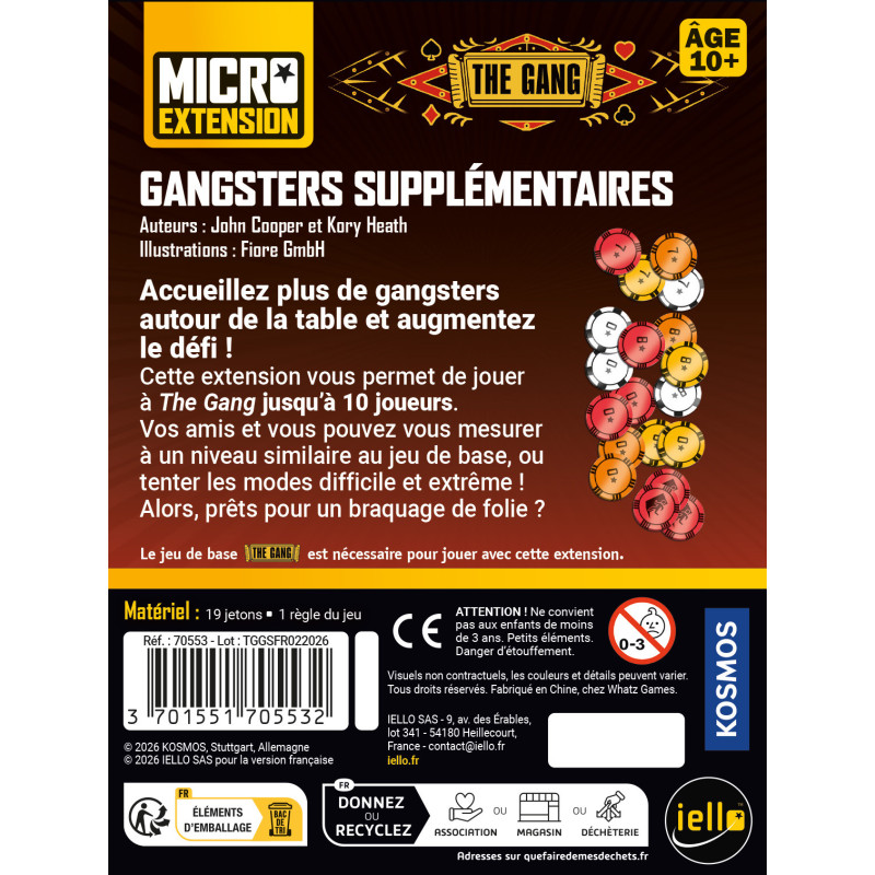 IELLO - Micro Extension : The Gang : Gangsters