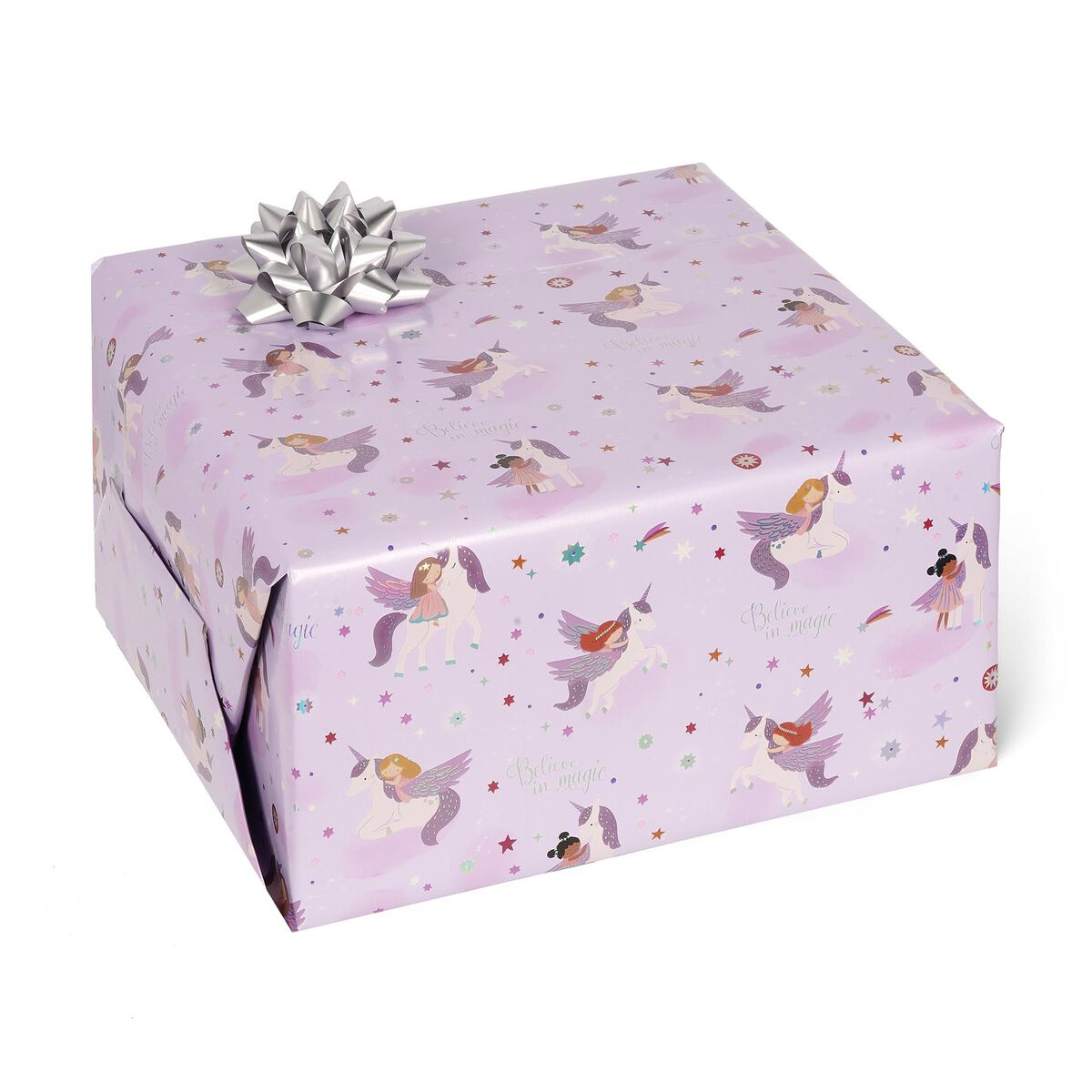 WRAPPING PAPER - PAPIER CADEAU - UNICORN - LILAC