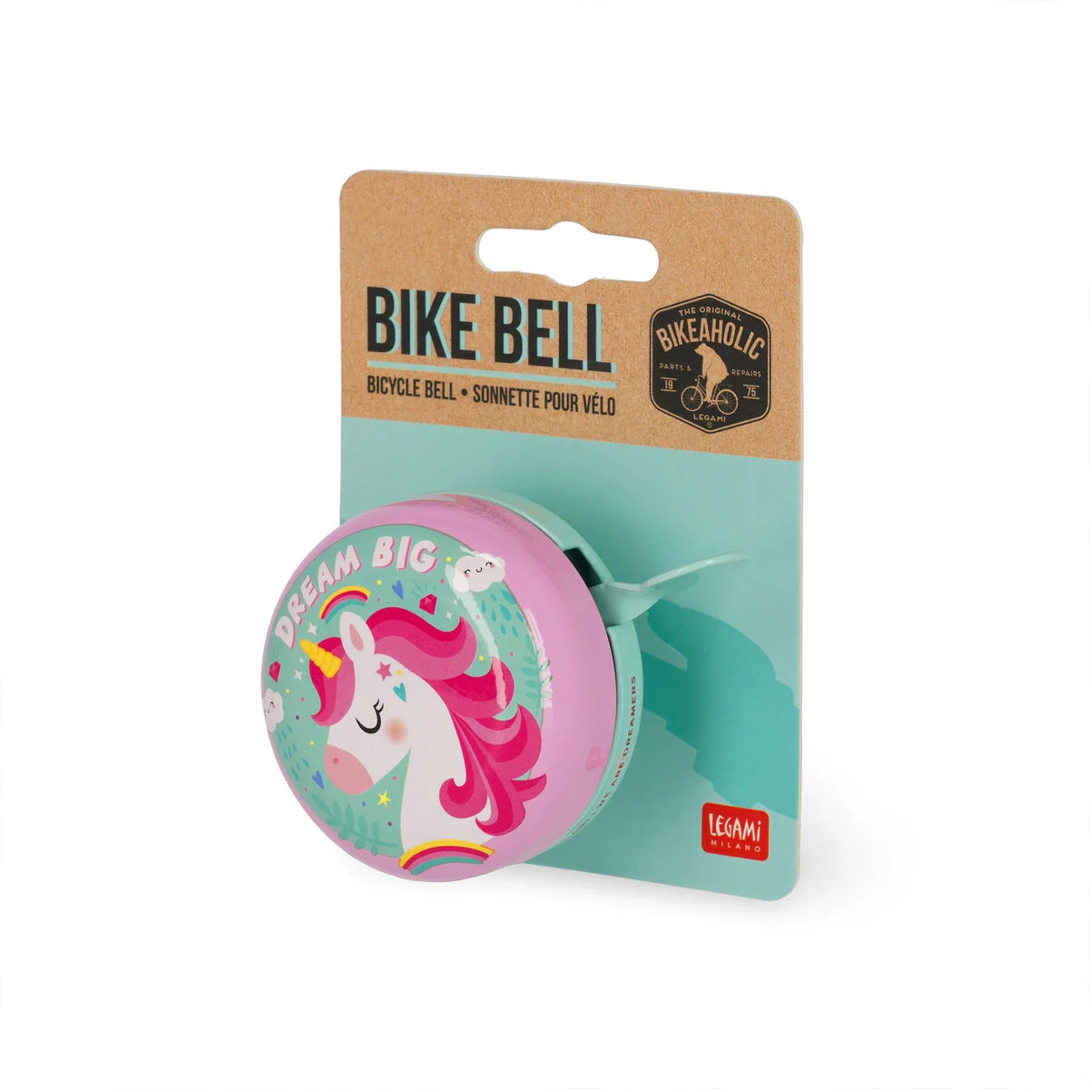 BIKE BELL - SONNETTE POUR VÉLO - UNICORN