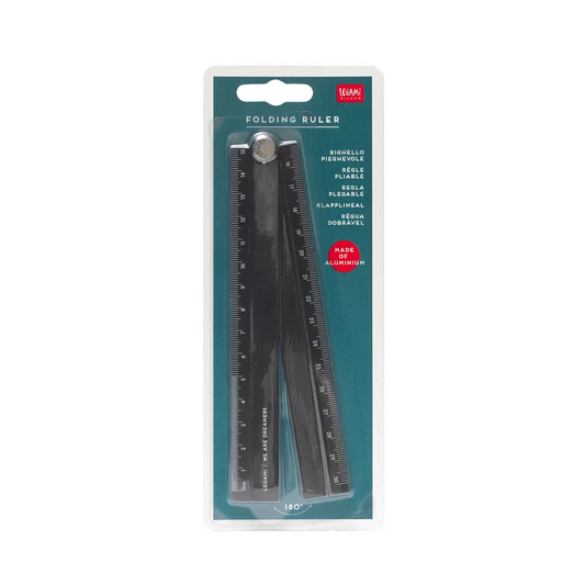 FOLDING RULER - RÈGLE PLIANTE - BLACK