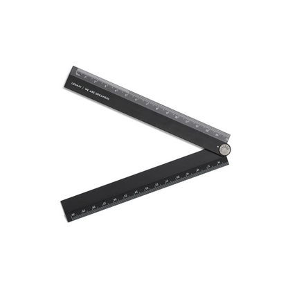 FOLDING RULER - RÈGLE PLIANTE - BLACK