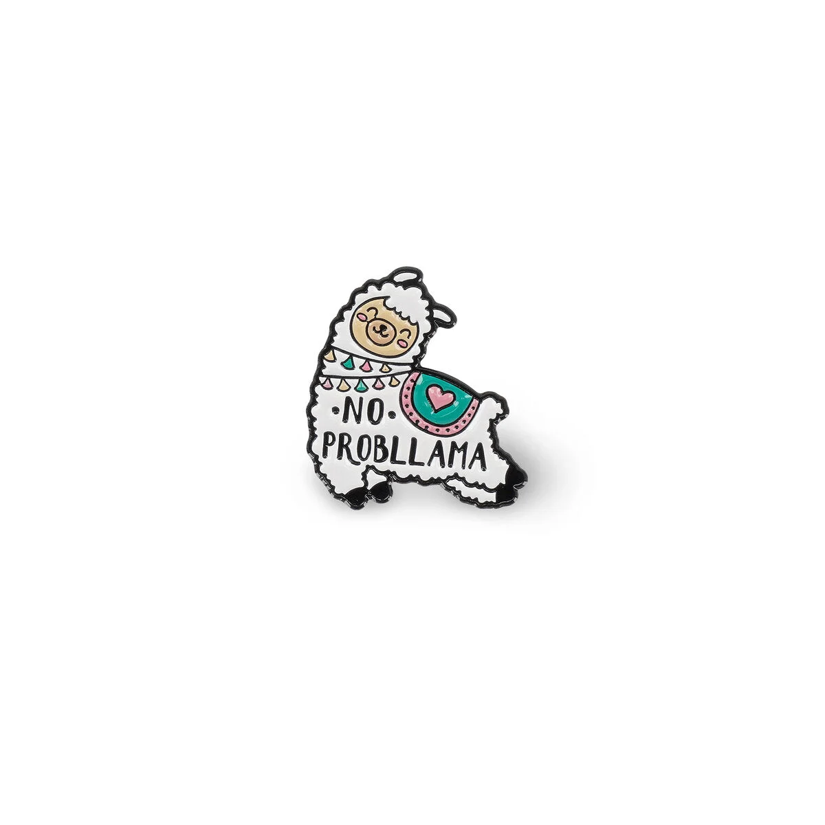 PIN YOUR STYLE! - BROCHE EN MÉTAL ÉMAILLÉ - Lama