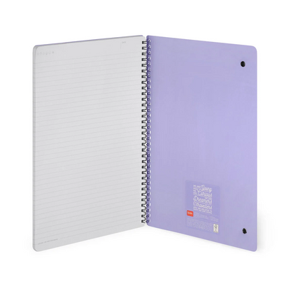 SPIRAL-BOUND NOTEBOOK - CAHIER LIGNÉ À SPIRALE - UNICORN