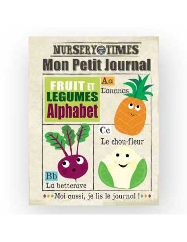 CRINKLY - Mon petit journal - FRUITS ET LEGUMES