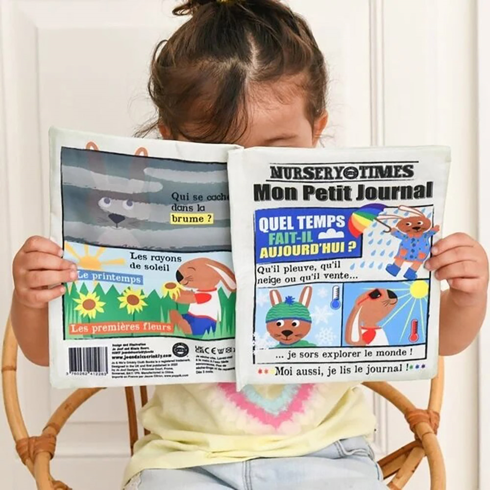CRINKLY - Mon petit journal - FRUITS ET LEGUMES