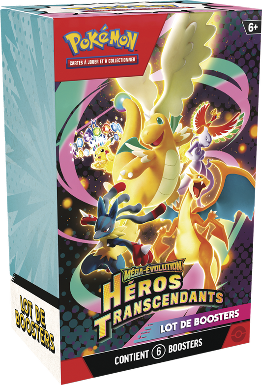 Pokémon : Bundle - 6 boosters Heros Transcendants