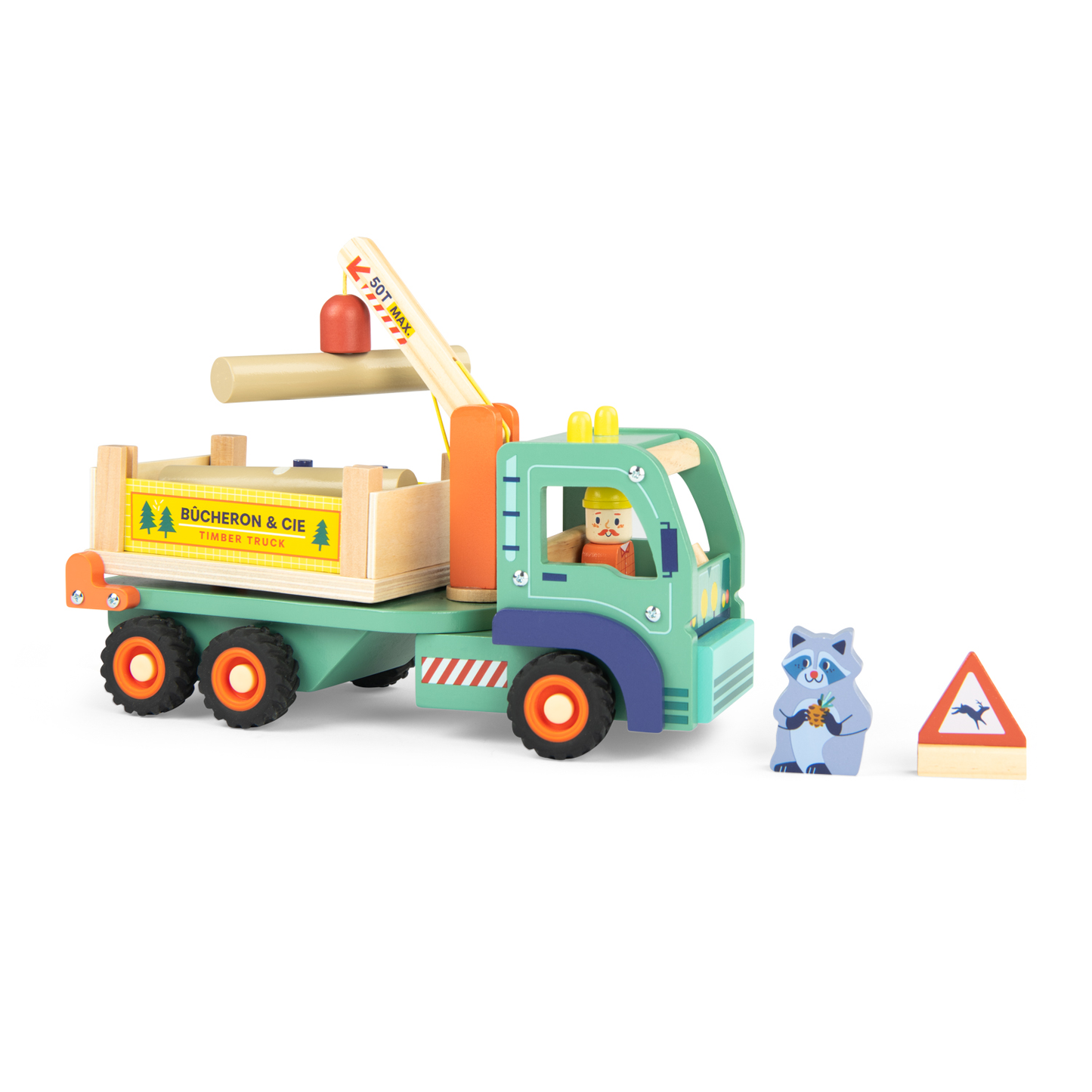 Camion forestier Avenue du Moulin