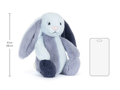 Puddlesea Bunny Original (Patchwork) - 31cm x 12cm x 9cm