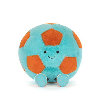 Amuseables Jellycat Football - 27cm x 19cm x 19cm