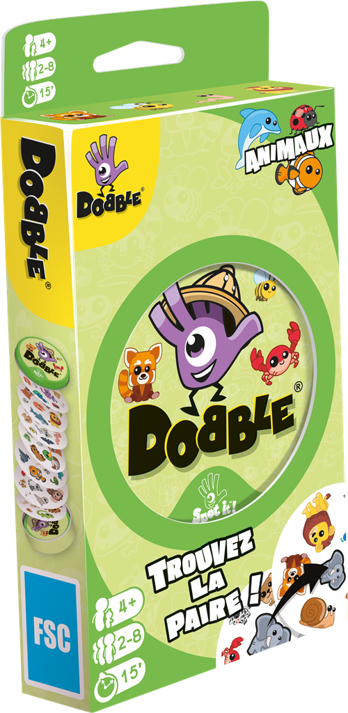 Dobble Animaux (Blister Eco)