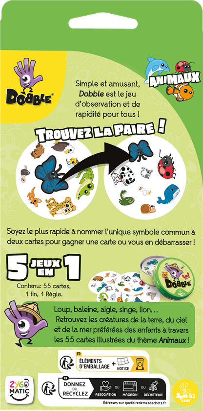 Dobble Animaux (Blister Eco)