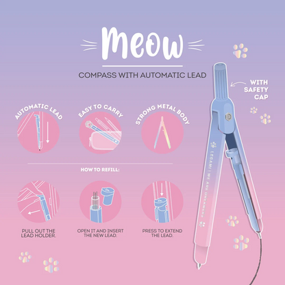 MEOW - COMPAS À MINE AUTOMATIQUE - KITTY