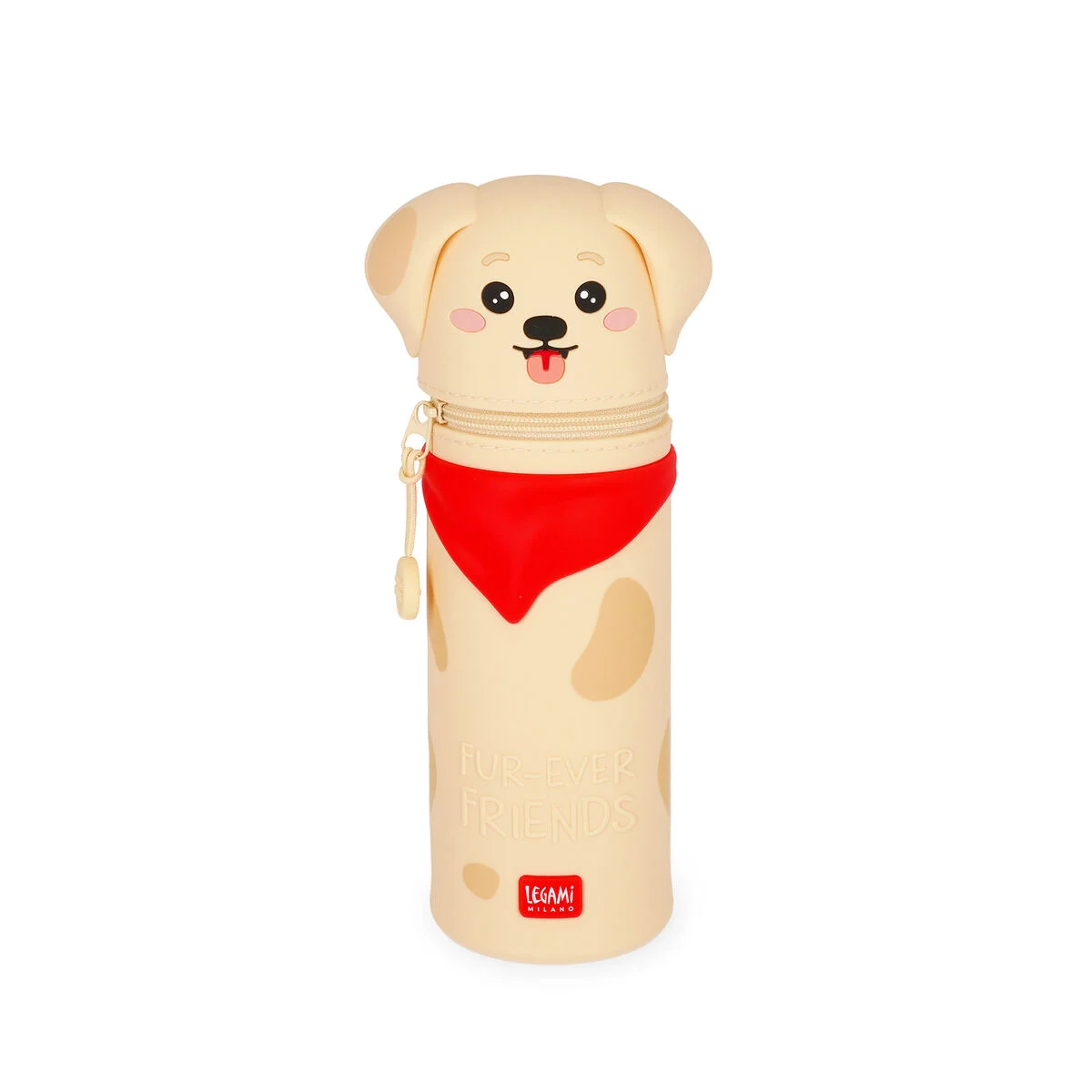 2-IN-1 SILICONE PENCIL CASE - KAWAII - GOLDEN