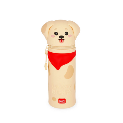 2-IN-1 SILICONE PENCIL CASE - KAWAII - GOLDEN