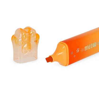 MEOW HIGHLIGHTERS - SURLIGNEUR ORANGE - KITTY