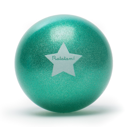 Ballon pailleté Vert 15cm