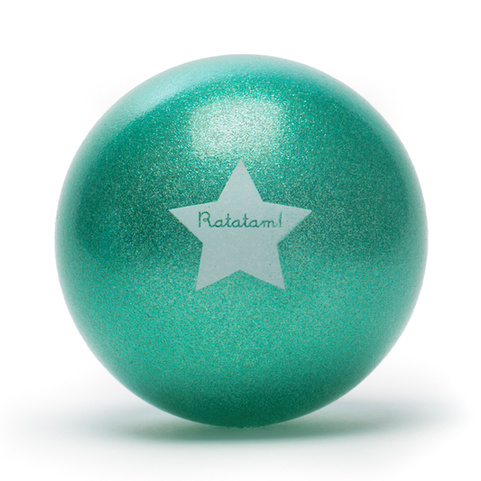 Ballon pailleté Vert 15cm