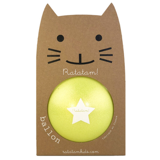Ballon summer 15 cm - Jaune