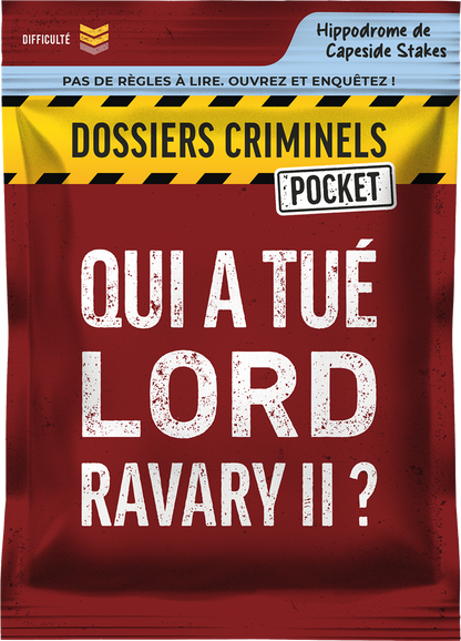Dossier Criminel Pocket - Qui a tué Lord Ravary II ?