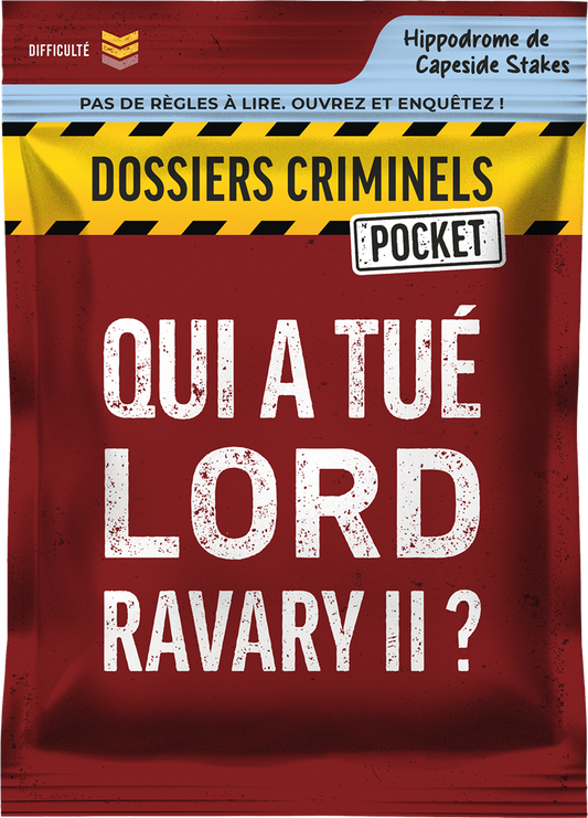 Dossier Criminel Pocket - Qui a tué Lord Ravary II ?