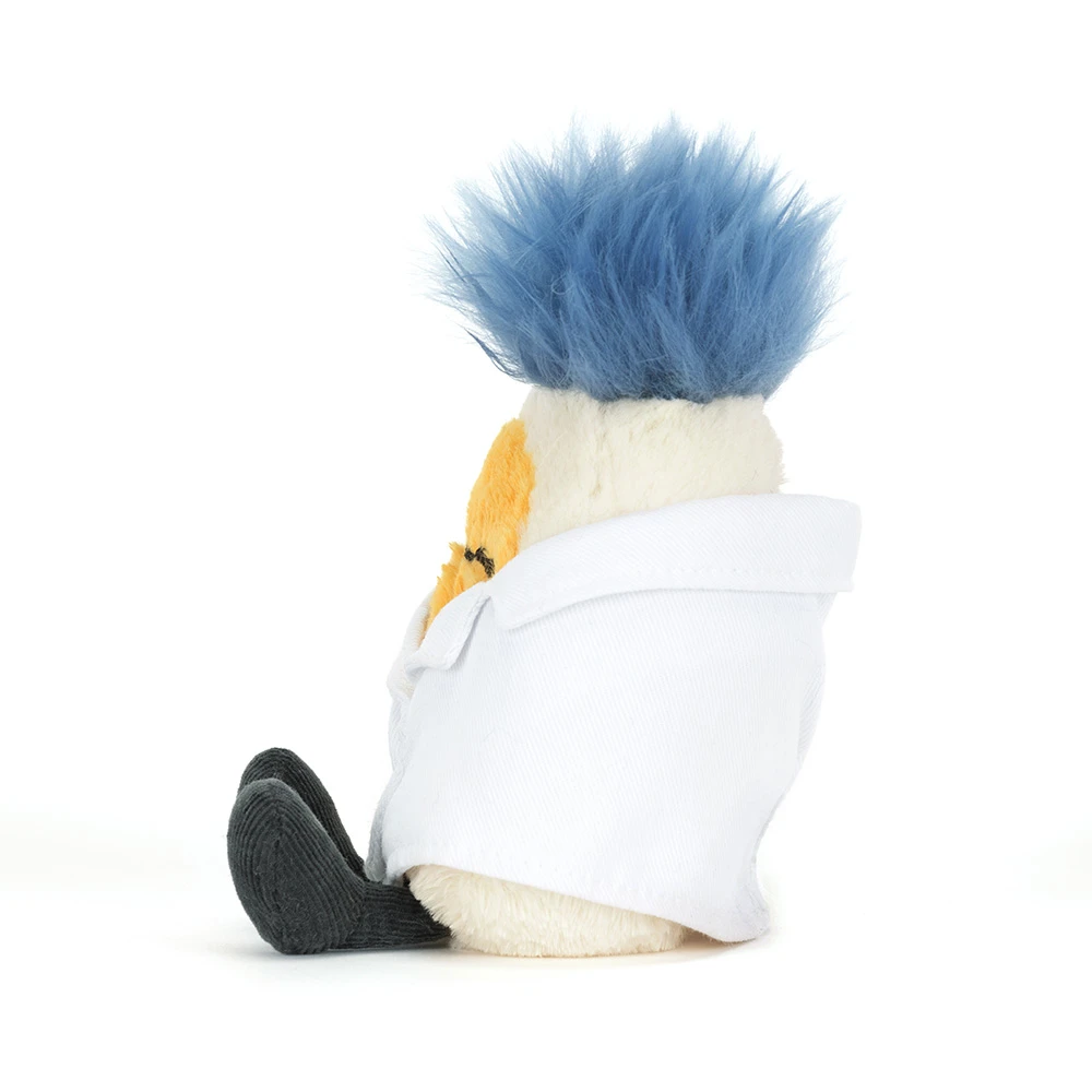 Amuseables Boiled Egg Scientist Outfit - 14cm x 9cm x 4cm