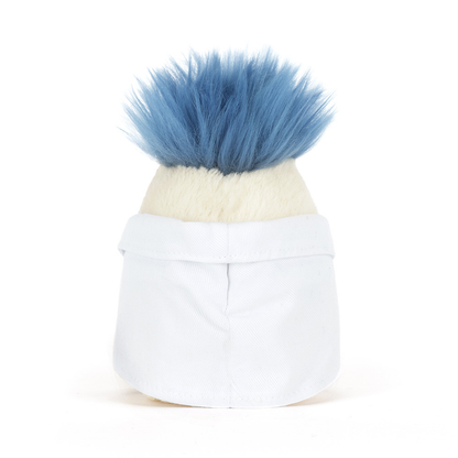 Amuseables Boiled Egg Scientist Outfit - 14cm x 9cm x 4cm