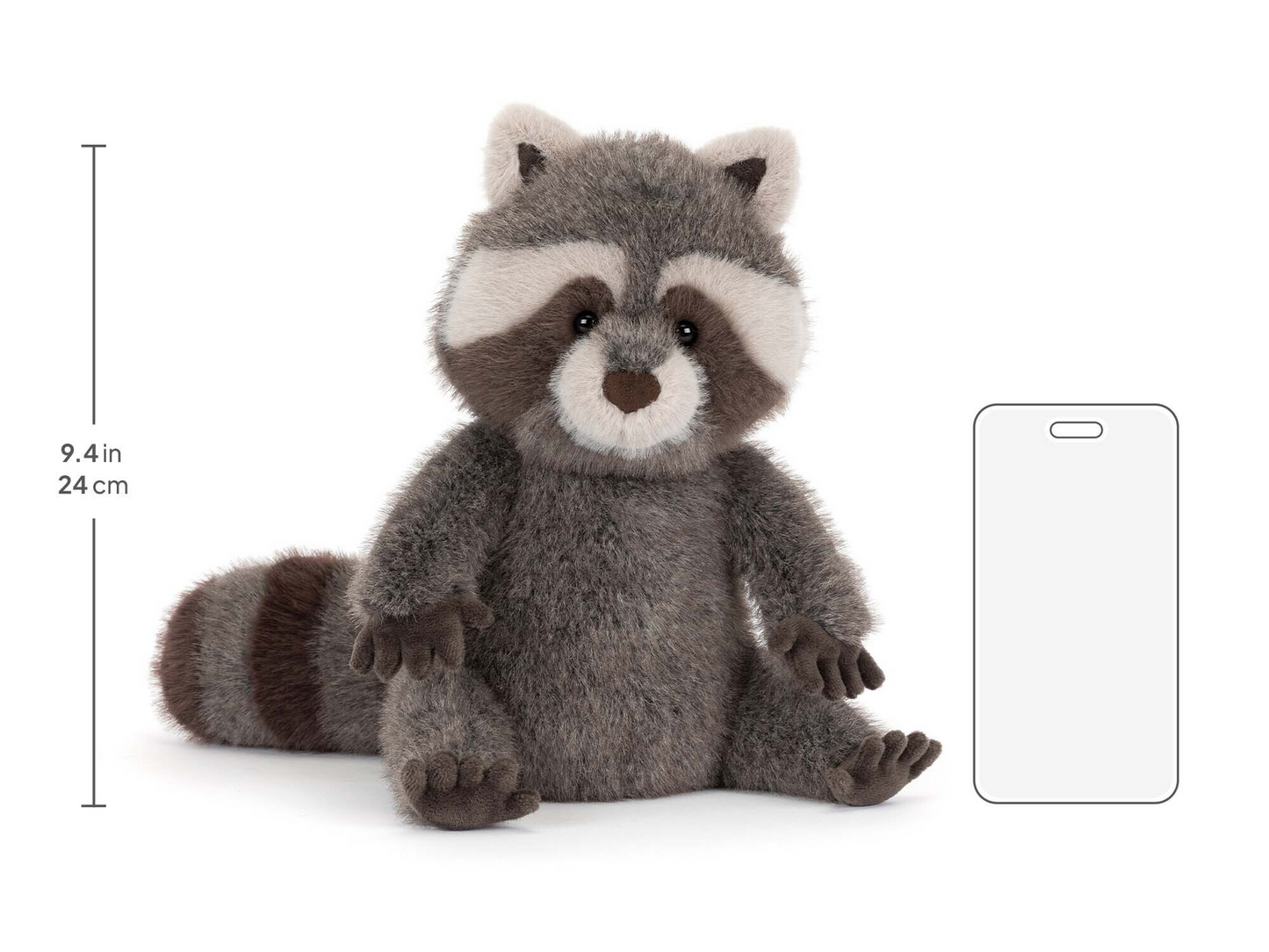 Trixiwoo Raccoon - 24cm x 16cm x 12cm