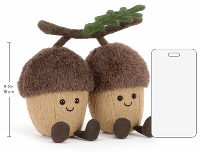 Amuseables Ort & Tum Acorns - 18cm x 18cm x 6cm
