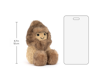 Amuseables Peanut Yeti Outfit - 15cm x 7cm x 6cm