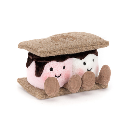 Amuseables S'mores - 7cm x 12cm x 7cm