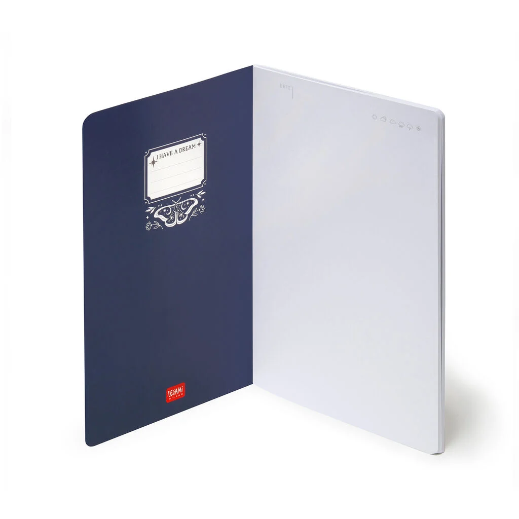 QUADERNO - CAHIER BLANC - MOTH - Format A5