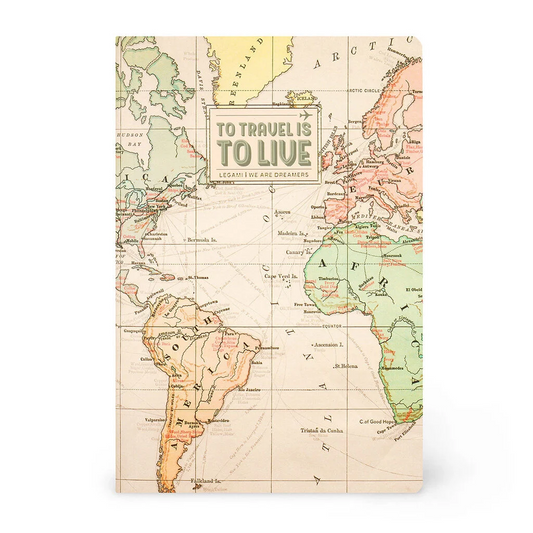 QUADERNO - CARNET LIGNÉ - TRAVEL - Format B5