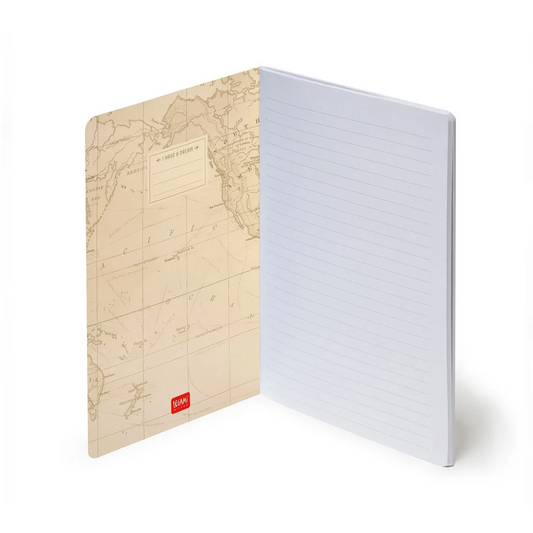 QUADERNO - CARNET LIGNÉ - TRAVEL - Format B5