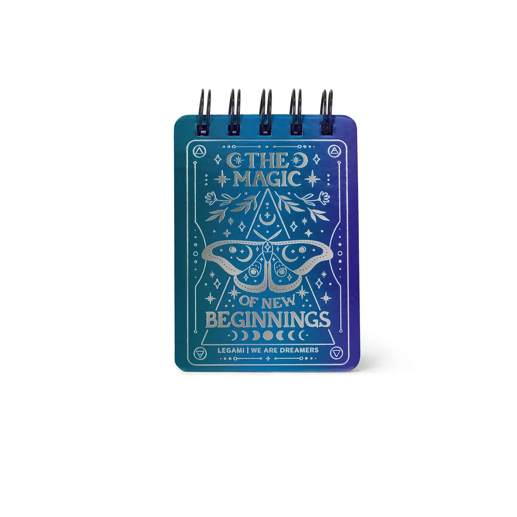 SPIRAL-BOUND NOTEPAD - BLOC-NOTES LIGNÉ À SPIRALE - MOTH