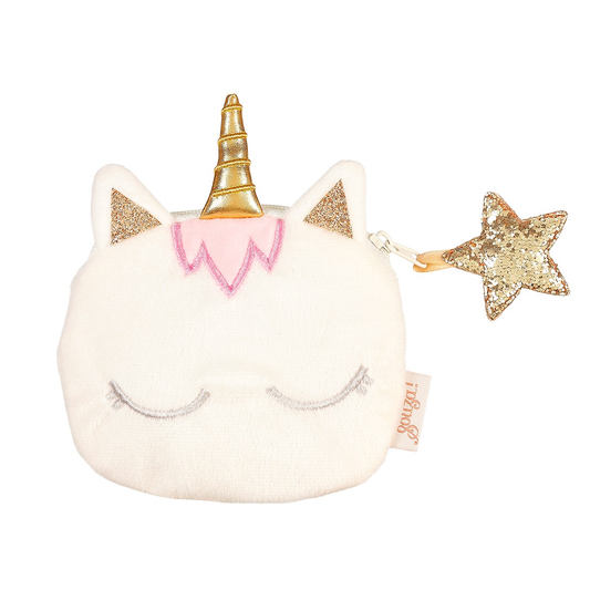 Porte-­monnaie Merit licorne blanc