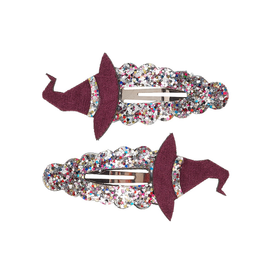 Hair clips Hexa black