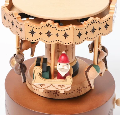 Xmas Music Box n°49 - Carrousel Père Noël