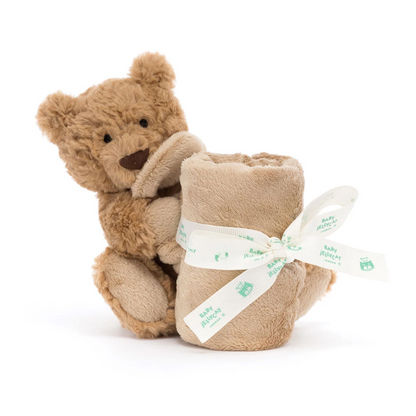 Bartholomew Bear Soother - 13cm x 34cm x 34cm