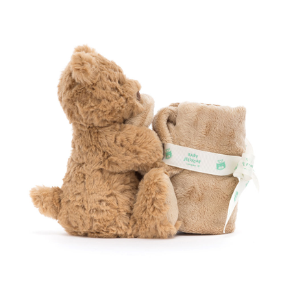Bartholomew Bear Soother - 13cm x 34cm x 34cm
