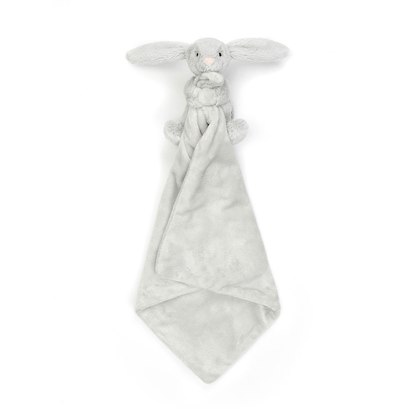 Bashful Silver Bunny Soother - 15cm x 34cm x 34cm