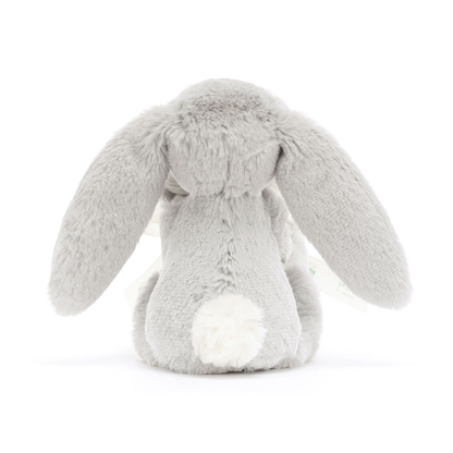 Bashful Silver Bunny Soother - 15cm x 34cm x 34cm