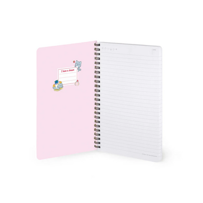 SPIRAL-BOUND NOTEBOOK - KITTY - Format A5
