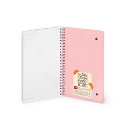 SPIRAL-BOUND NOTEBOOK - CROISSANT - Format A5