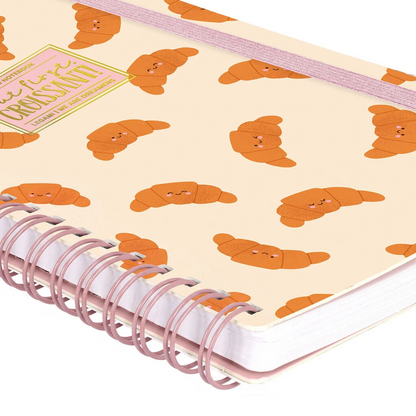 SPIRAL-BOUND NOTEBOOK - CROISSANT - Format A5