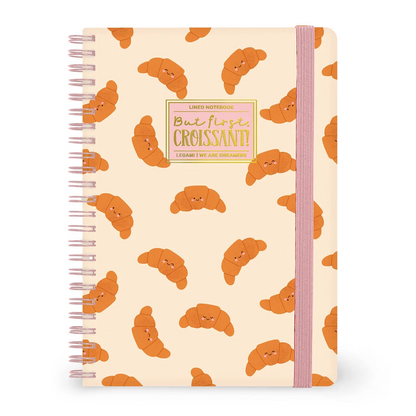 SPIRAL-BOUND NOTEBOOK - CROISSANT - Format A5