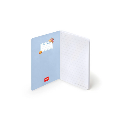 QUADERNO - DOG - LIGHT BLUE - Format A6
