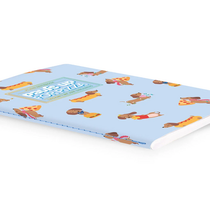 QUADERNO - DOG - LIGHT BLUE - Format A6